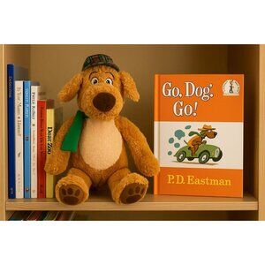 Kohl’s Cares Go Dog Go Plush Dog Stuffed Animal 2013 Brown Toy Plushie